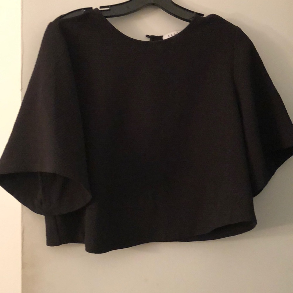 SANDRO black blouse